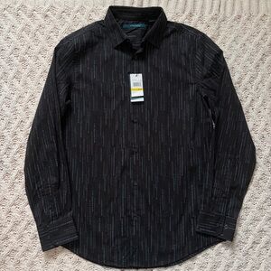 NWT - Perry Ellis Dress Shirt - Men’s Patterned Dress Shirt